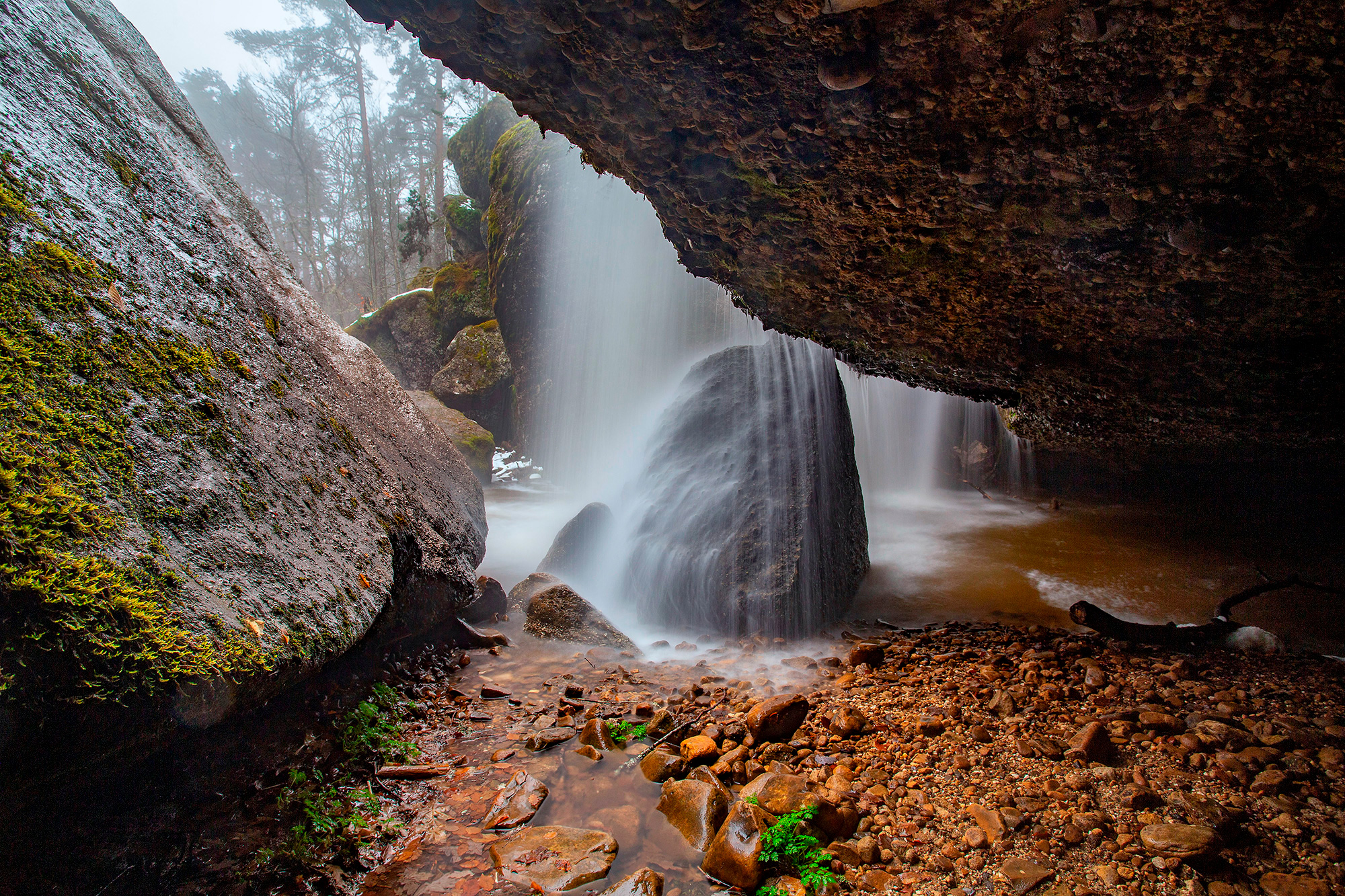 Cascada de la Mina del Médico La Piñorra de Vinuesa